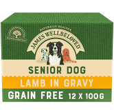 James Wellbeloved Lamb Grain Free Senior Pouches 100g