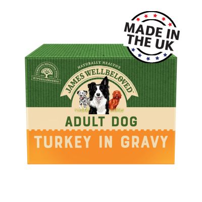 James Wellbeloved Turkey Adult Pouches 150g