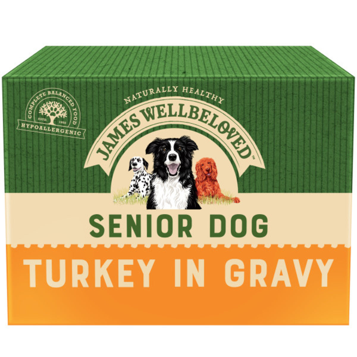 James Wellbeloved Turkey Senior Pouches 150g