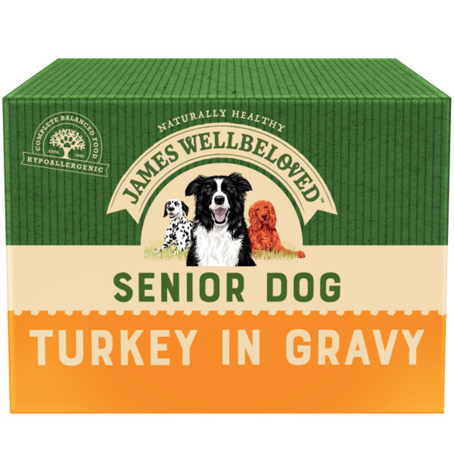 James Wellbeloved Turkey Senior Pouches 150g