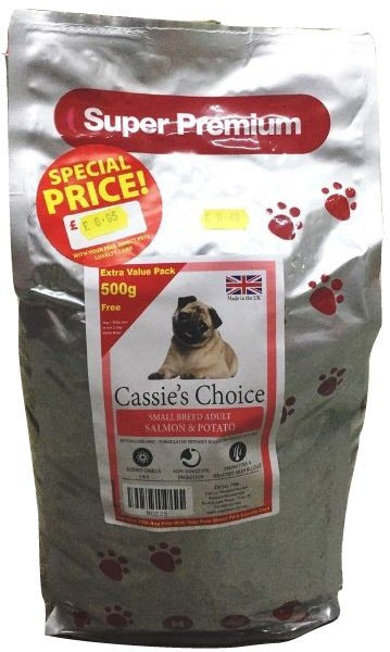 Cassie's Choice Small Bite Adult Salmon & Potato 2kg