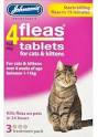 JVP 4 Fleas Cat Flea Tablets 3 Pack