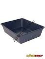 Classic Cat Litter Tray 36×12×46cm Dark Grey