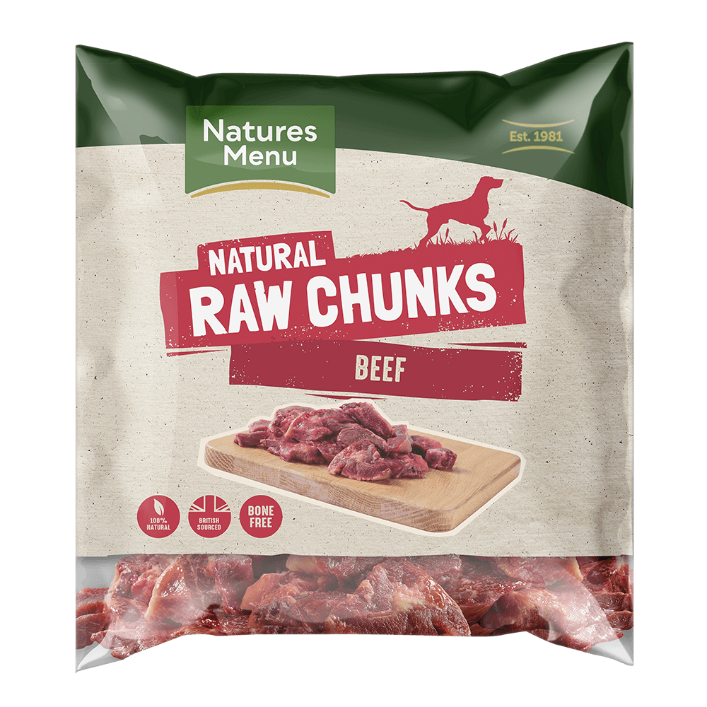 Natures Menu Chunks Beef 1kg