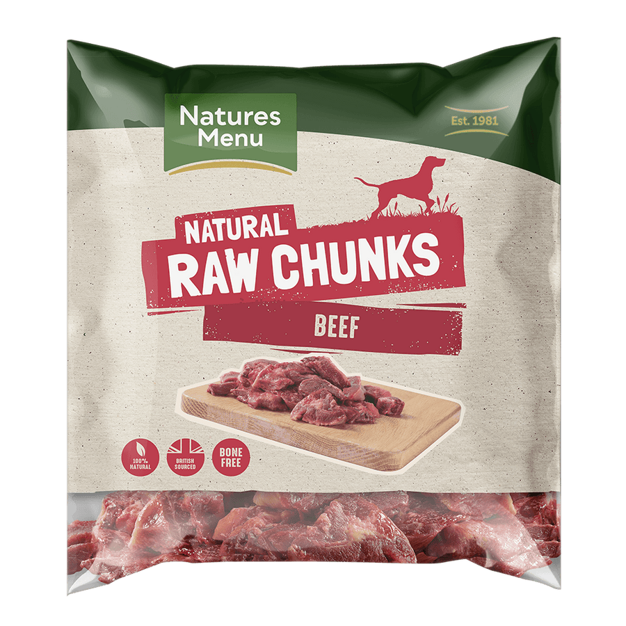 Natures Menu Chunks Beef 1kg