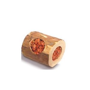 Naturals Nibble Carrot Woodroll  Rabbit Toy Guinea Pig