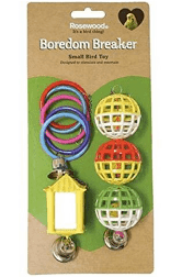 Boredom Breaker Budgie & Canary Toys Assorted Pk3