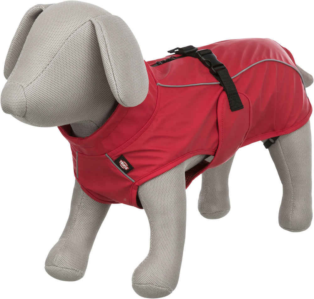 Vimy Raincoat Red