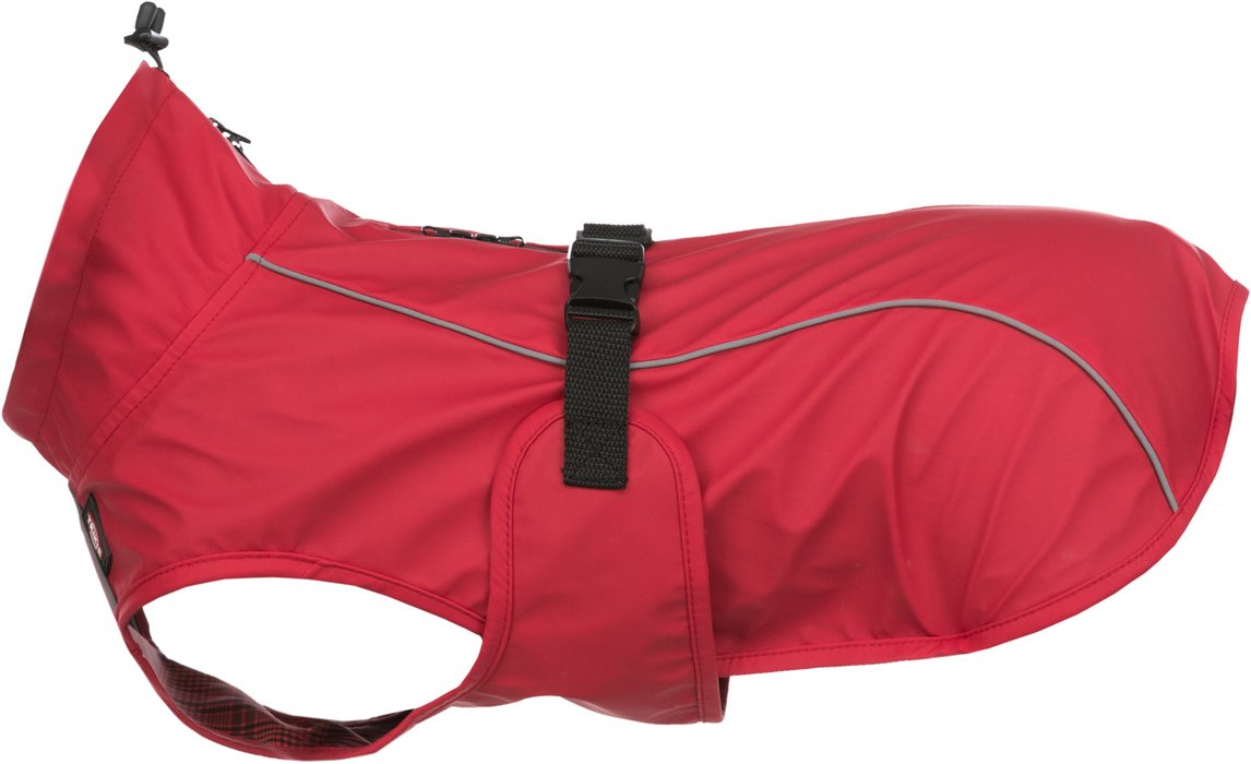 Vimy Raincoat Red