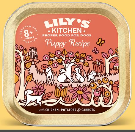 Lily's Kitchen Trays Chicken Dinner Puppy 150g