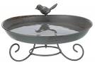 Bird Bath 800ml/22cm Grey