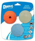 Chuckit Fetch Medley3 Pack Assorted Medium 6.5cm