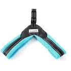 Doodlebone Boomerang Harness Cyan & Black Small