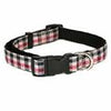 Wagg N Walk Collar Red Check 18"- 28" X 1"