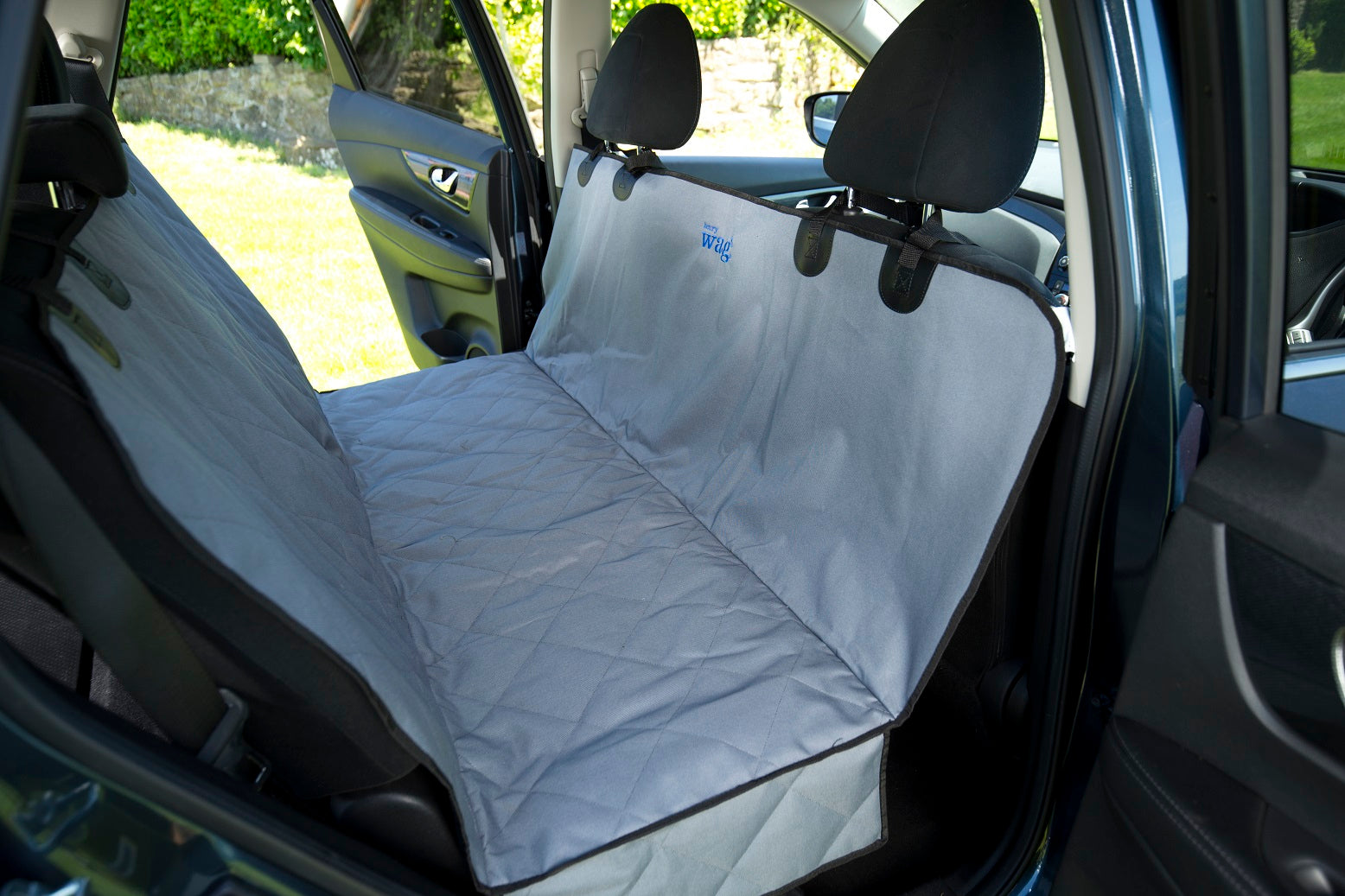Car Hammock Grey & Black