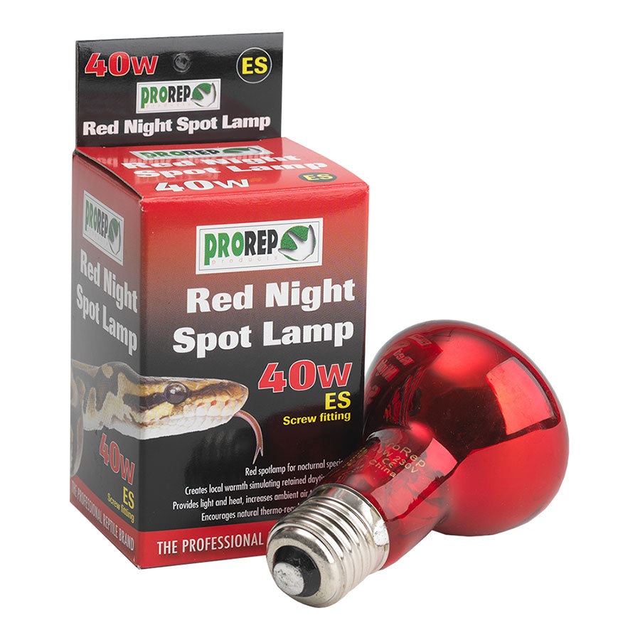 PR Red Night Spotlamp 40W ES