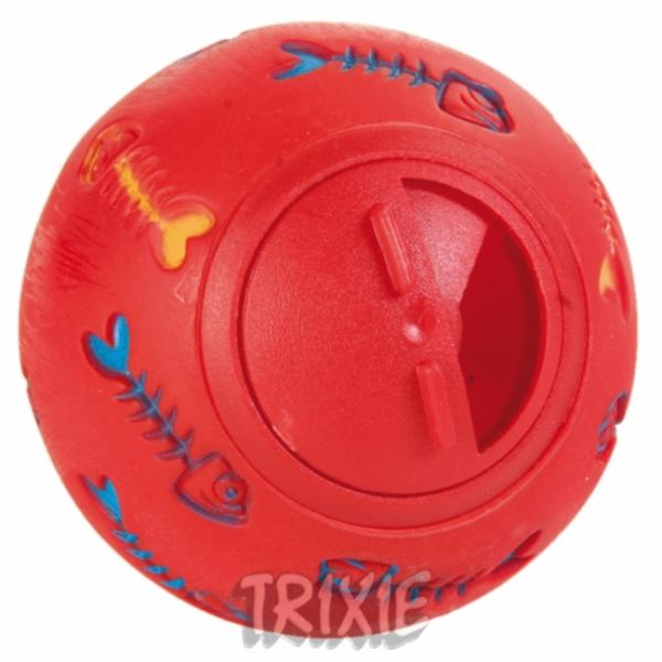 Snacky Food Ball Toy For Cats and Kittens, Can fill with Treats, Plastic