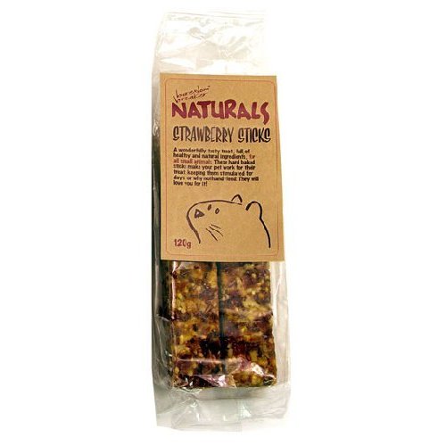 Naturals Strawberry Sticks Treat Food Rabbit Guinea Pig
