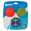 Chuckit Launcher CompFetch Medley 2 Medium (3pk) 6.5cm-1