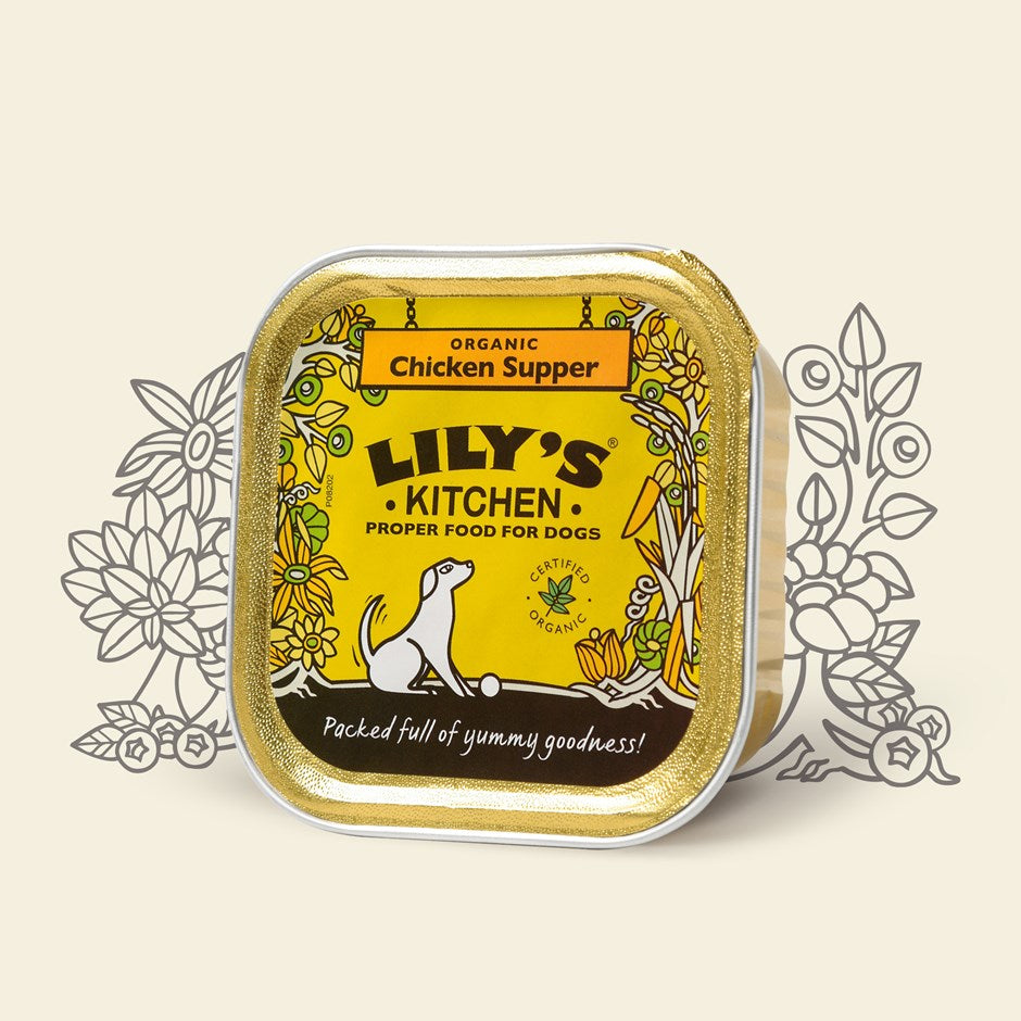 Lily's Kitchen Organic Chicken Supper for Dogs 150g