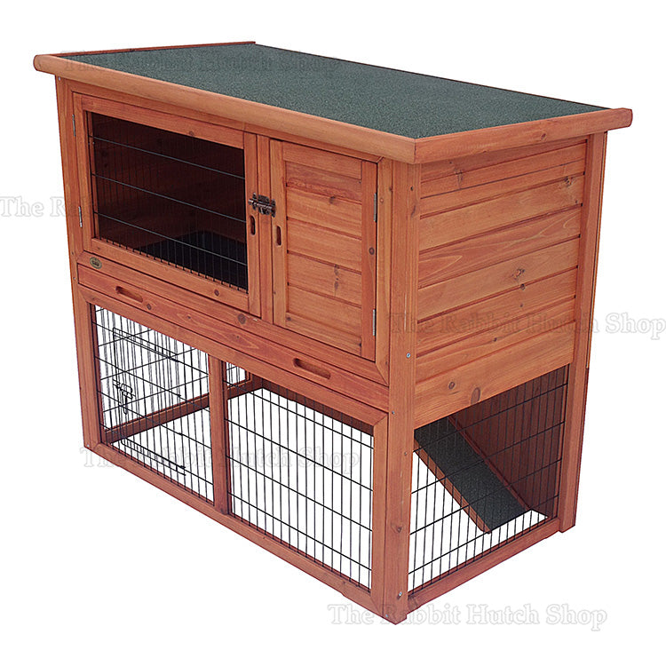 Rabbit Hutch With Outdoor Run