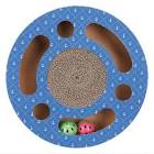 Scratching drum with toys, 33 cm, blue