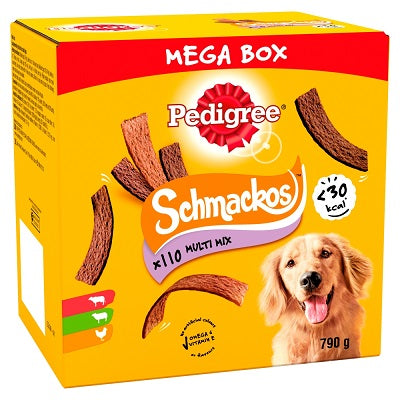 Pedigree Schmackos Meat Mega Pack x 110