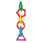 Geometrix Parrot Toy Vinyl Solid Chain