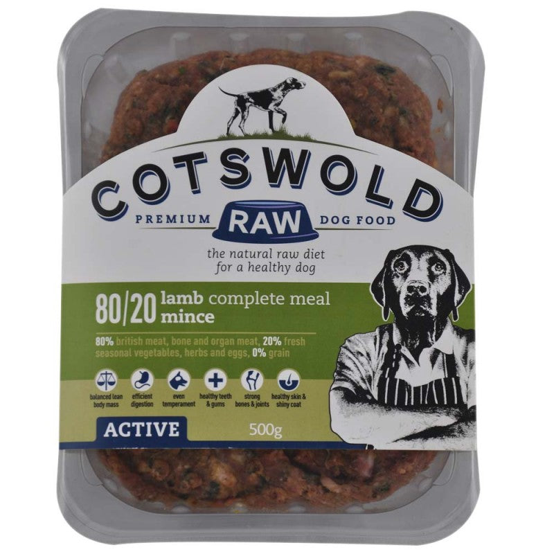 80/20 Adult Working Active Lamb 500g Mince