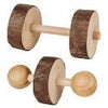 Natural Living Dumbbells 4.5 × 9 cm, 2 pcs