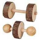 Natural Living Dumbbells 4.5 × 9 cm, 2 pcs