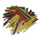 Riverside Munchy Rolls 5" 9-10mm Assorted Colours 100 Pack