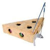 Cat's Cheese with playing rod & 3 toy balls 36 × 8 × 26/26 cm