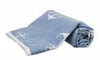 Anchor Blanket 150x100cm Blue & White