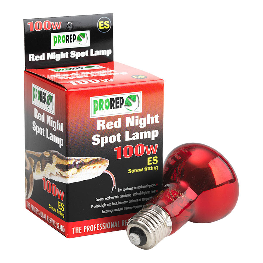 PR Red Night Spotlamp 100W ES