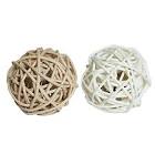 Silvervine Cat Toys Rattan Balls