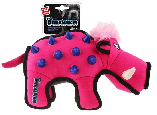 GiGwi Duraspikes Extra Durable Wild Boar (Pink)