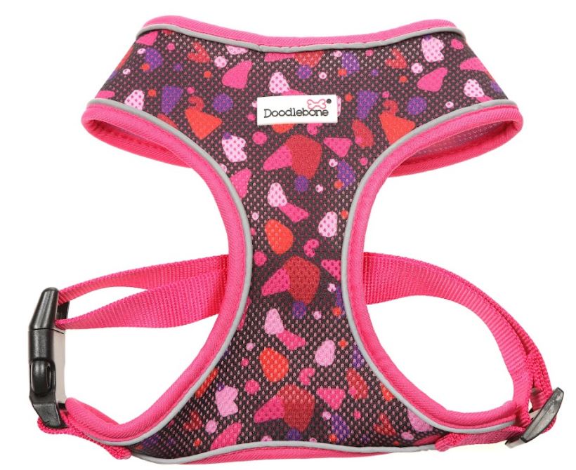 Doodlebone Originals Pattern Airmesh Harness