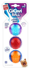GiGwi Ball' with Squeaker (Small 3pk)
