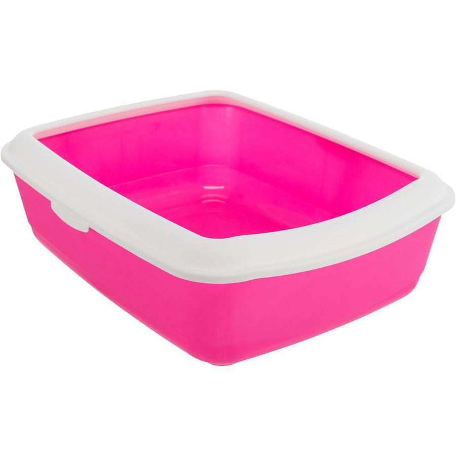 Classic Litter Tray 37x15x48cm Pink/White