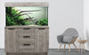 OakStyle 230L Aquarium and Cabinet Urban Grey