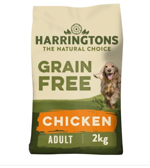 Harringtons Grain Free Chicken & Sweet Potato Dog Food 2kg