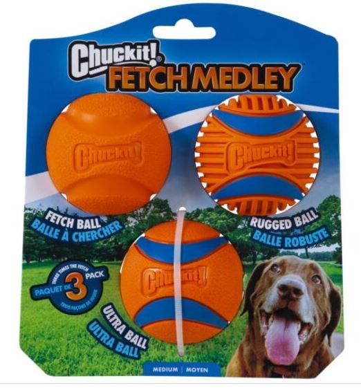 Chuckit Fetch Medley Gen 3 – Medium