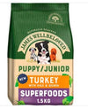 James Wellbeloved Superfood Puppy Dry Dog Food Turkey with Kale and Quinoa 1.5kg