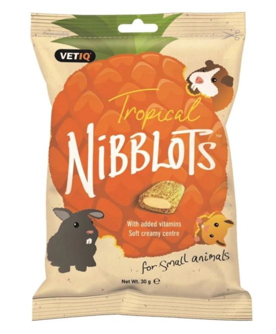 Vet IQ Nibblots Tropical 30g
