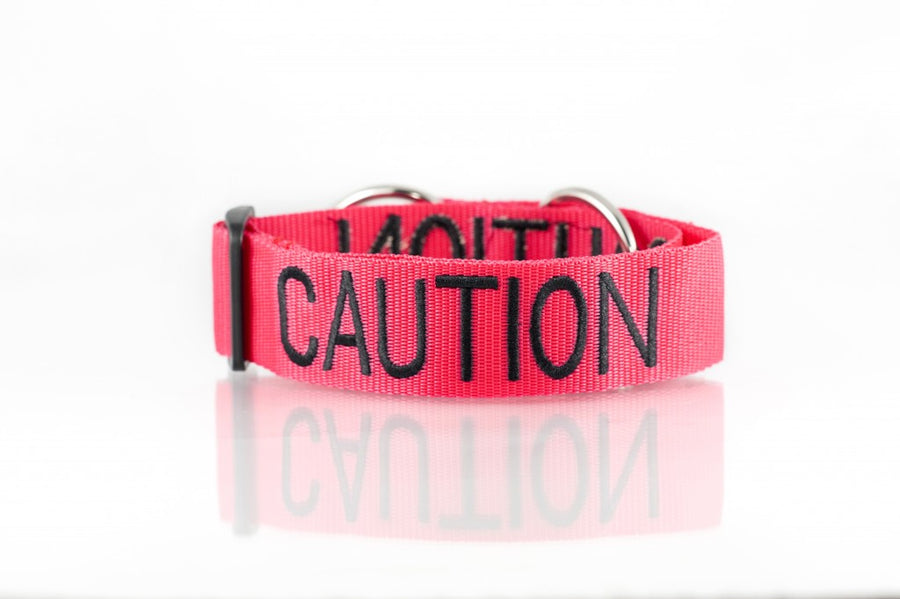 Caution Semi Choke Collar