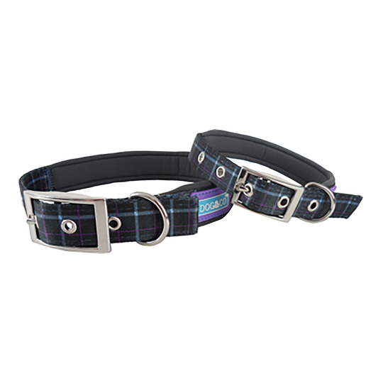 Hemmo Country Check Blue / Grey Collar