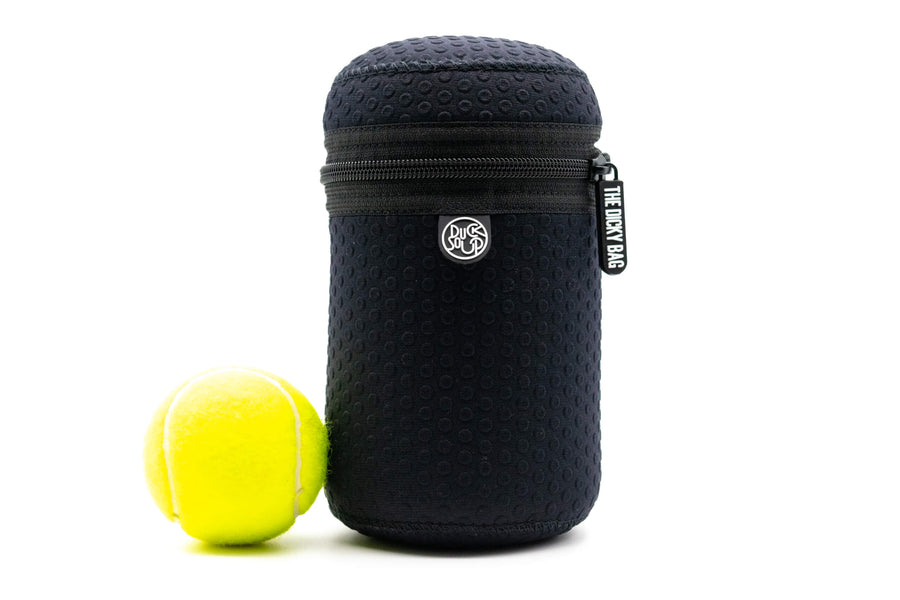 Dicky Bag Large: Black Dot