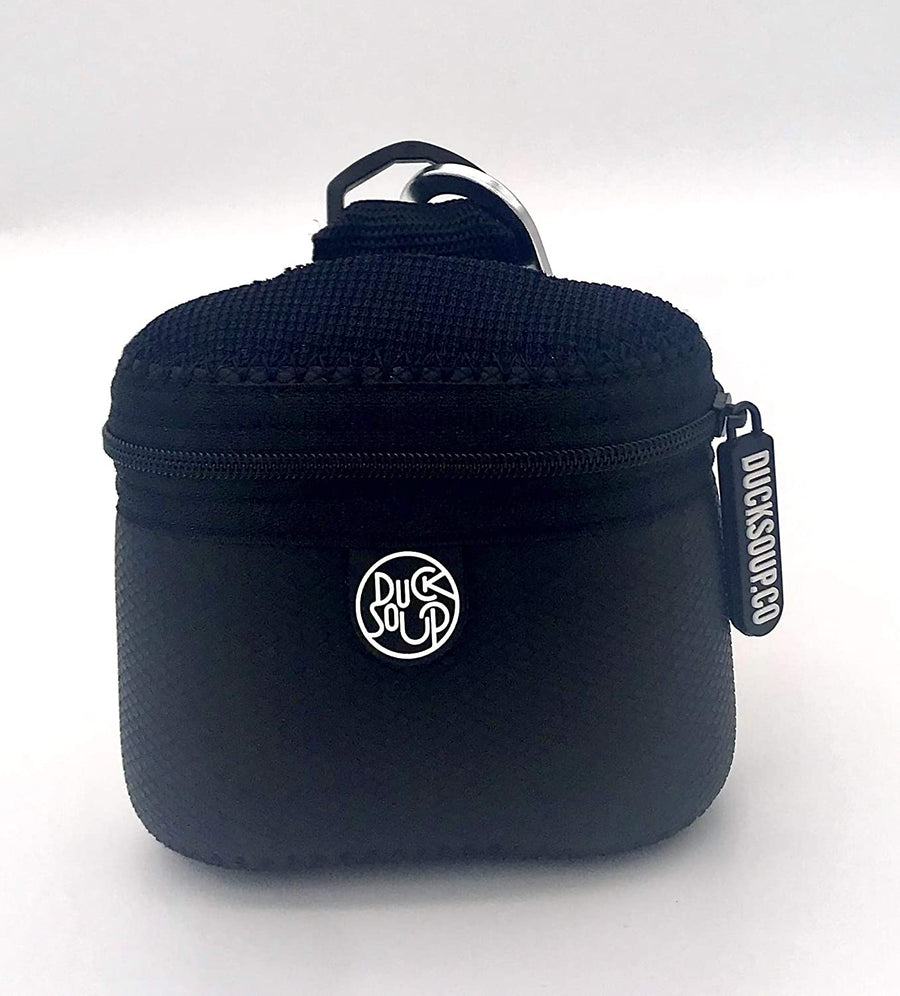 Dicky Zip Treat Bag: Neoskin Black