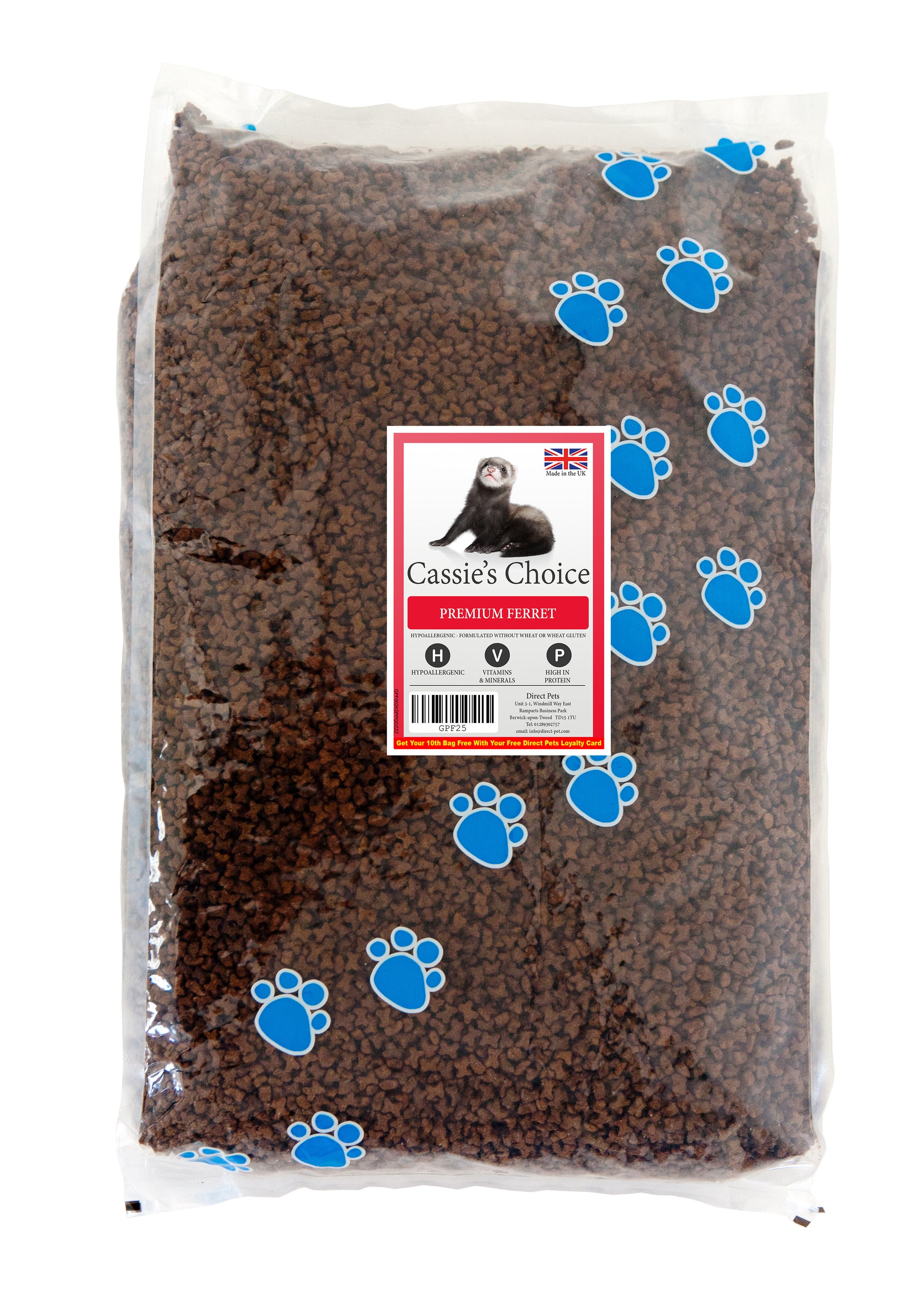 Cassie's Choice Premium Ferret 8kg